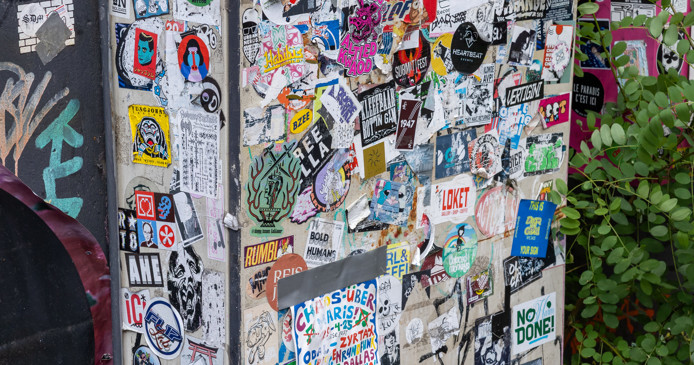 Fototentoonstelling over Rotterdamse stadsreiniging in de Maastunnel 