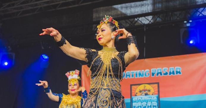 Floating Pasar viert de Indische, Indonesische, Molukse en Papuaanse cultuur