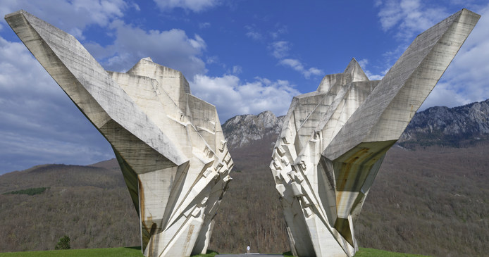 Discover former Yugoslavia's most brutal structures